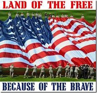 land of the free because of the brave