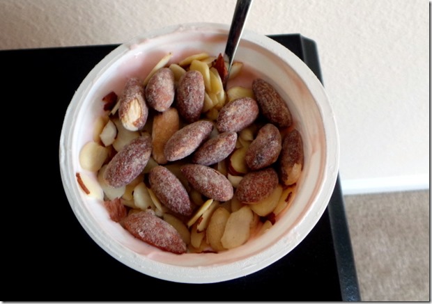 Greek Yogurt Almonds