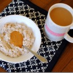 Oatmeal with Almond Butter Oatmeal with Almond Butter