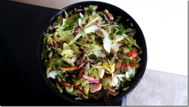 Subway Chopped Salad