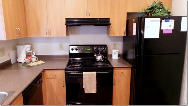 Temporary Housing Kitchen