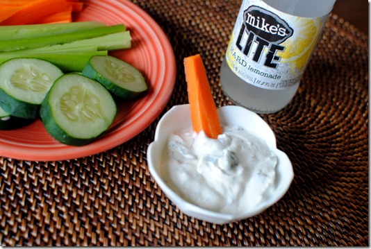 Veggie Dip with Greek Yogurt