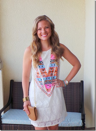 White Plum Take Me To Texas Dress