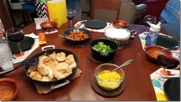grouper dinner