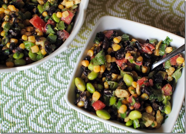 Edamame and Black Bean Salad