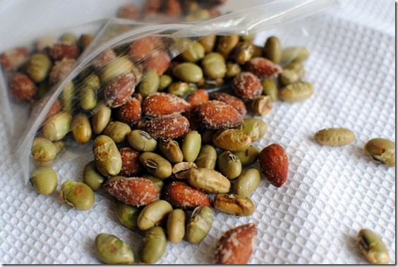 Edamame and Smoked Almonds