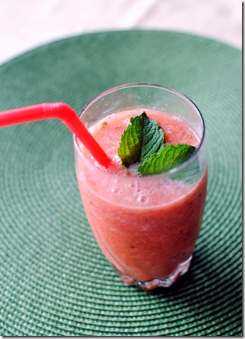 Mint Watermelon Smoothie
