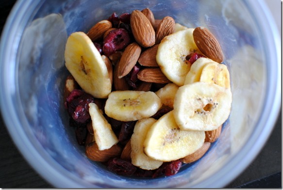 Trail Mix with Banana Chips