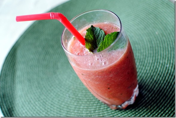 Watermelon Mint Smoothie