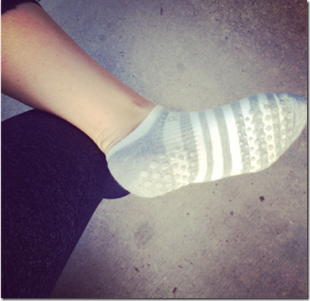 barre grippy socks