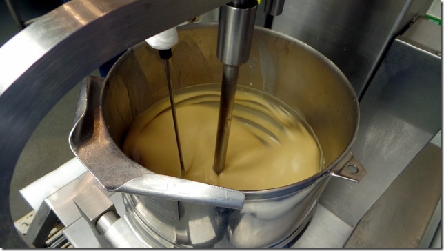 caramel making