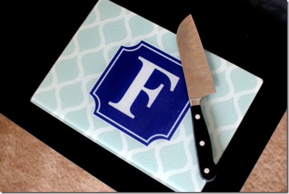 personalized cutting board