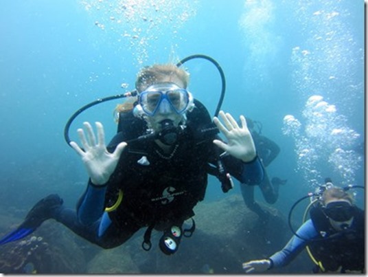 scuba diving pbfingers