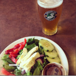 Beer and Salad