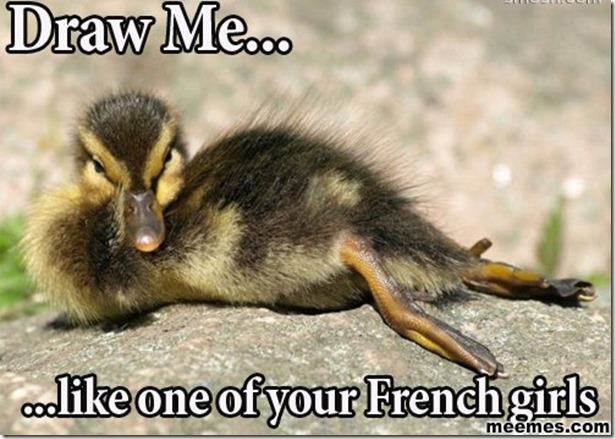 Draw Me Like One Of Your French Girls