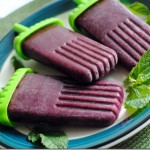 Grape Blueberry Mint Popsicles