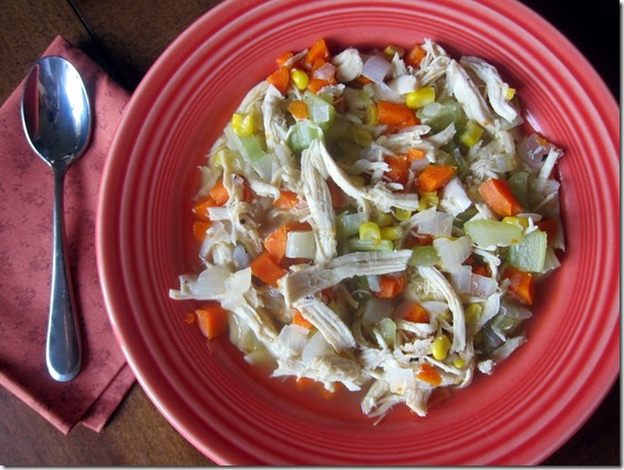 Homemade Chunky Chicken Soup Homemade Chunky Chicken Soup