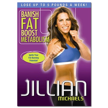 Jillian Michaels DVD Banish Fat Boost Metabolism