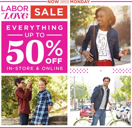 Labor Day Sale
