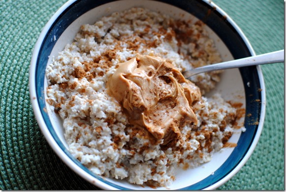 peanut butter oatmeal