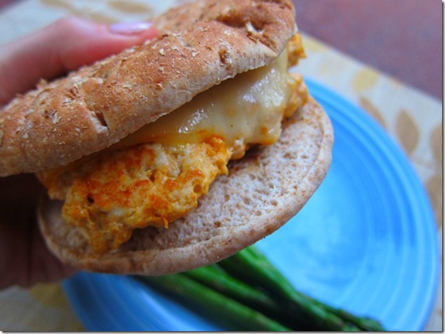 Buffalo Chicken Burgers