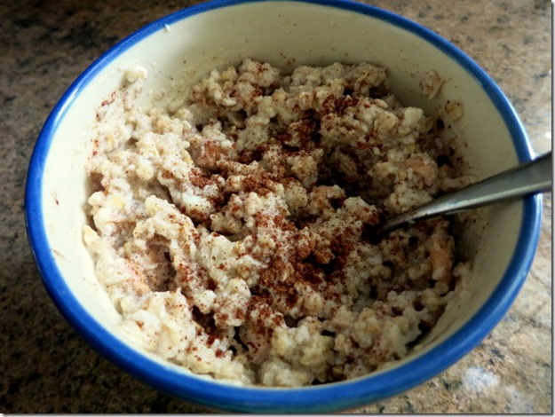 egg white oatmeal