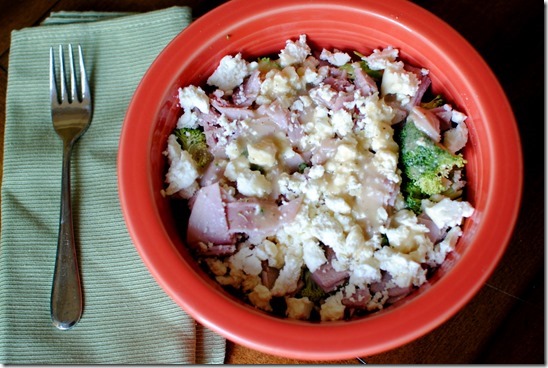 ham feta salad