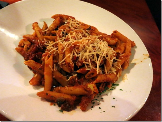 penne pasta red rocks cafe