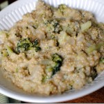 Cheesy Broccoli Quinoa