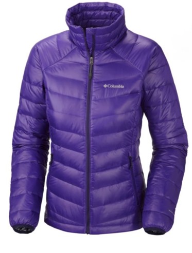 Columbia TurboDown Jacket purple