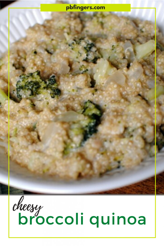 Cheesy Broccoli Quinoa