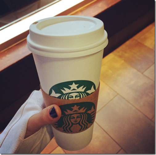 Starbucks Venti Cappuccino