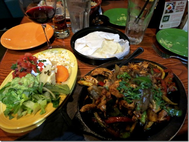 cantina 1511 chicken fajitas