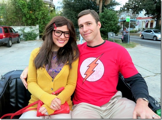 Amy and Sheldon Costume