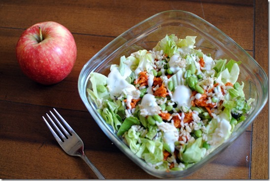 Barbeque Salmon Salad