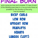 Final Burn Workout Final Burn Workout