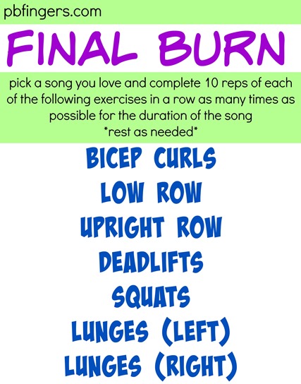 Final Burn Workout