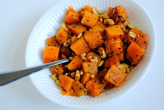 Roasted Curried Butternut Squash