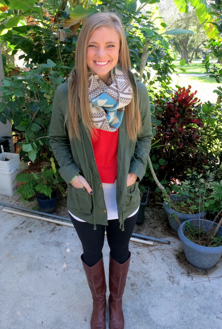 Stitch Fix Jacket and Scarf