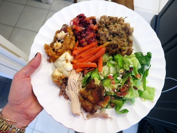 Thanksgiving plate