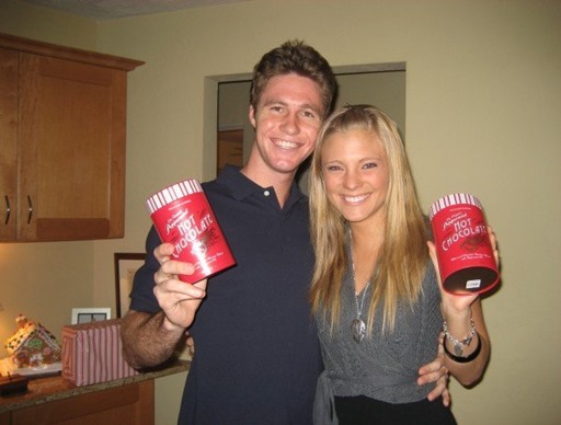 buying each other the same christmas present