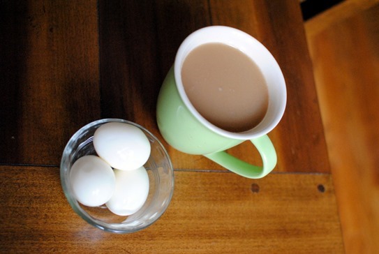 hard boiled eggs