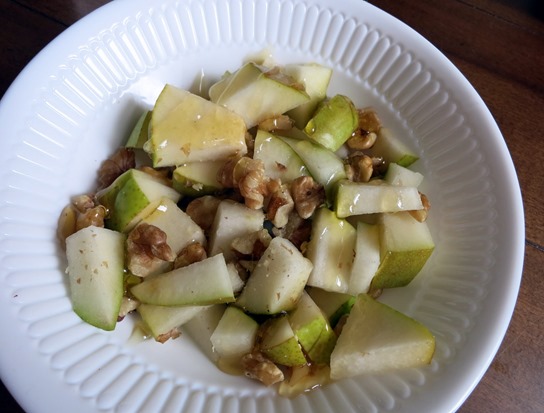 pear honey walnut