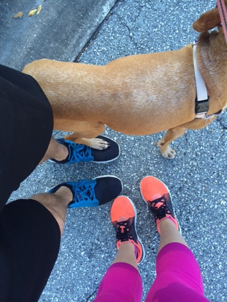 running with ryan and sadie