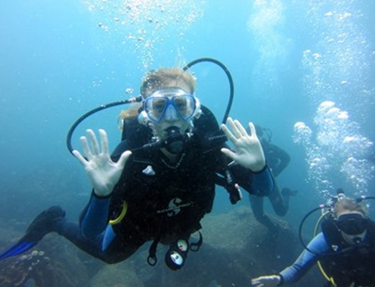 scuba diving