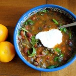 spicy kale and black bean soup spicy kale and black bean soup