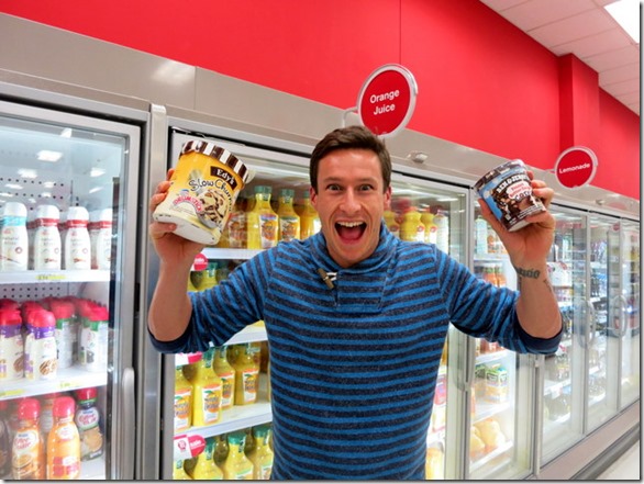 target ice cream aisle