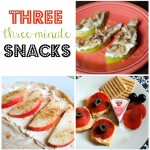 three minute snacks three minute snacks