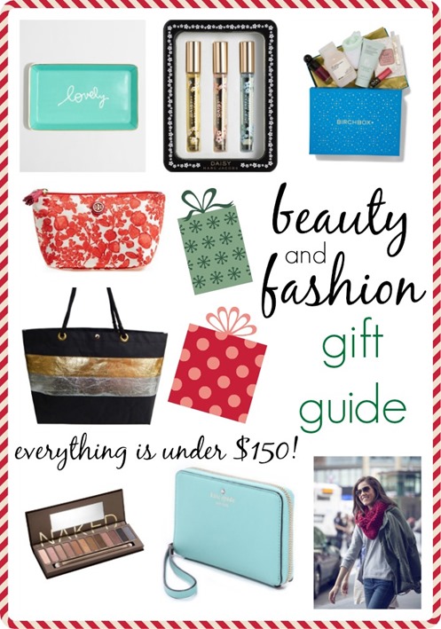 Beauty and Fashion Gift Guide