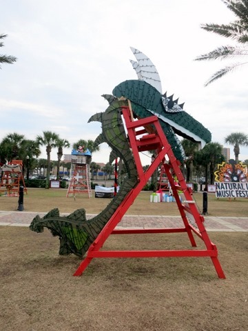 Decorated Lifeguard Chairs